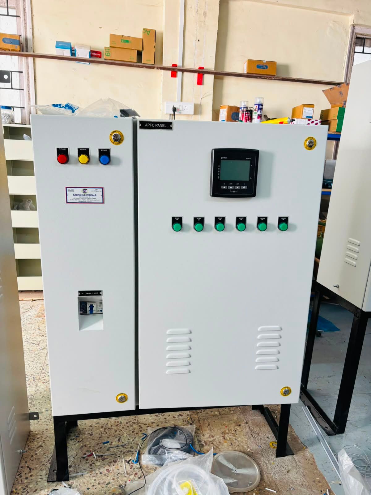 APFC Panel manufactured by Voltex Electricals